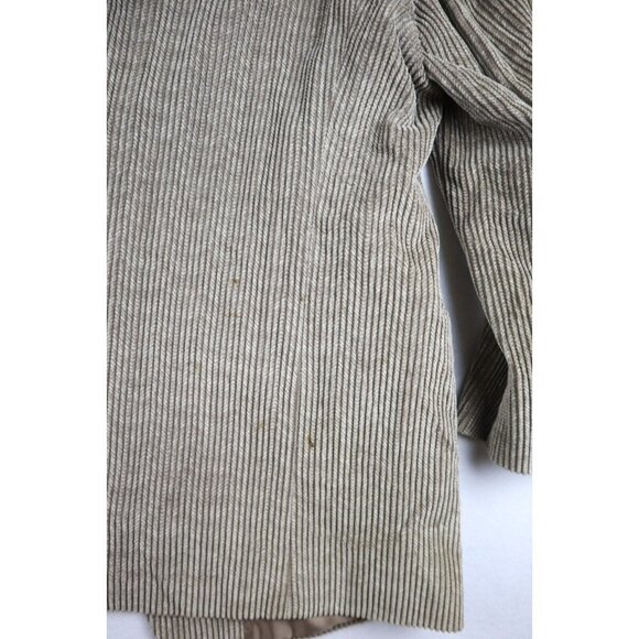 TOM TAILOR - MEN'S BROWN CORDUROY BLAZER JACKET - SIZE 48R - SEE PHOTOS - Picture 11 of 11